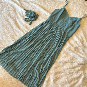 M - Blue Dress